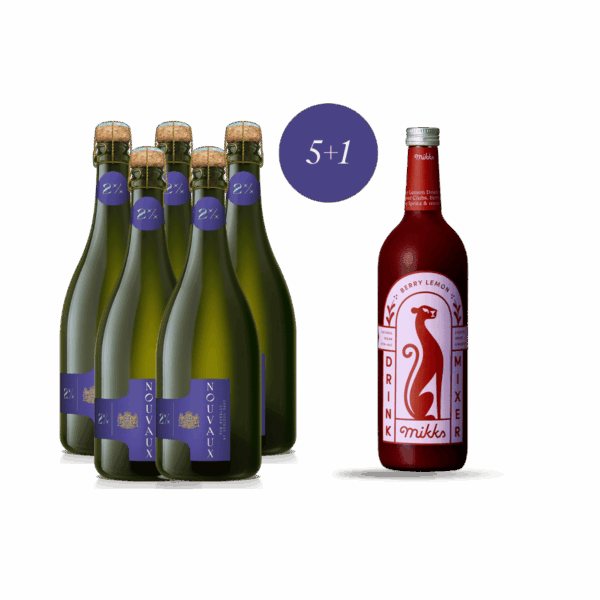 5 FlaschenNOUVAUX und eine Flasche Mikks